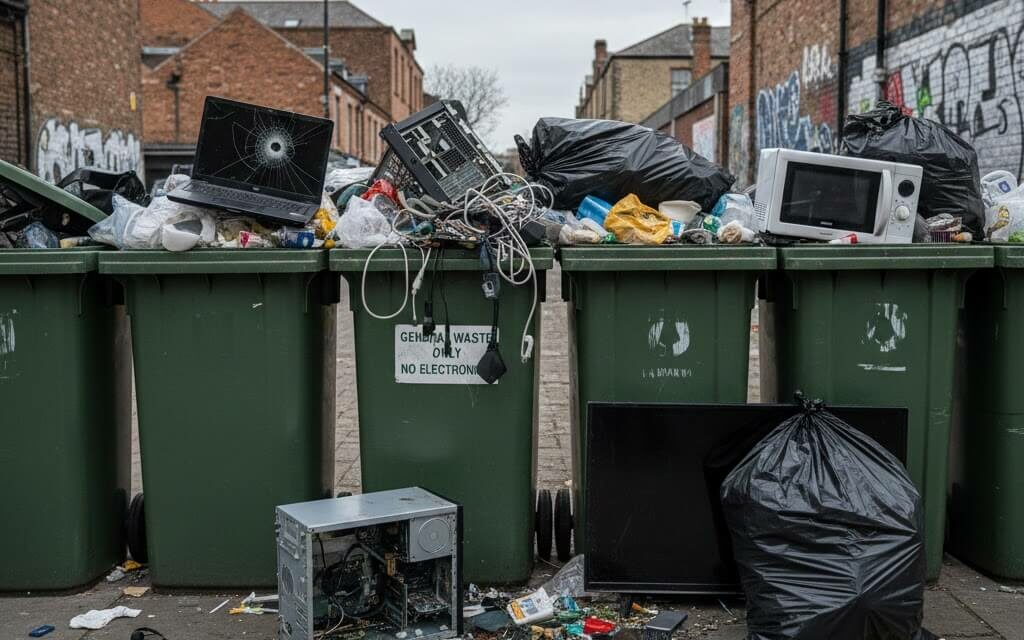 E-Waste in General Waste Bins